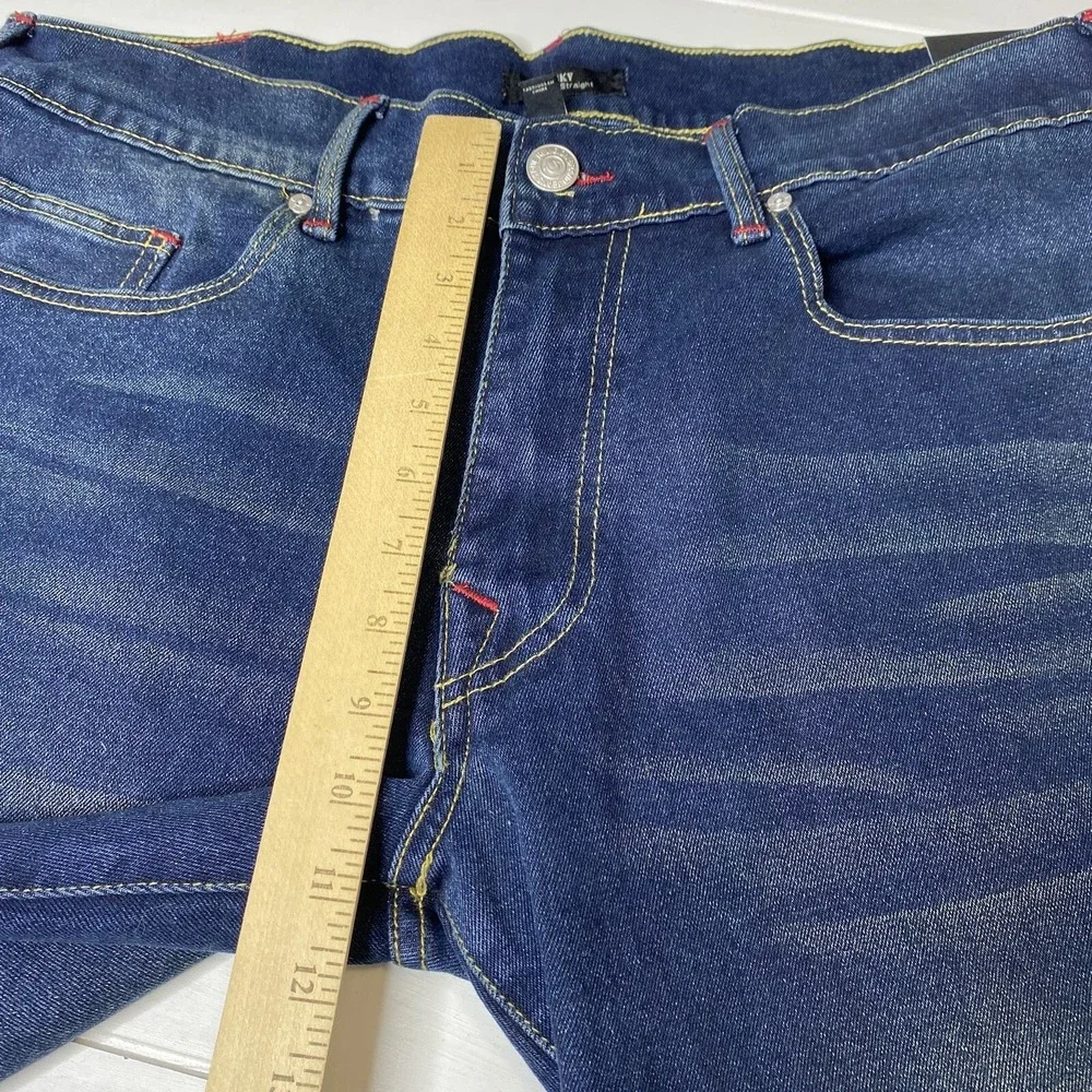 True‎ Religion Ricky Relaxed Straight Shorts Raw Hem Men's Size W36